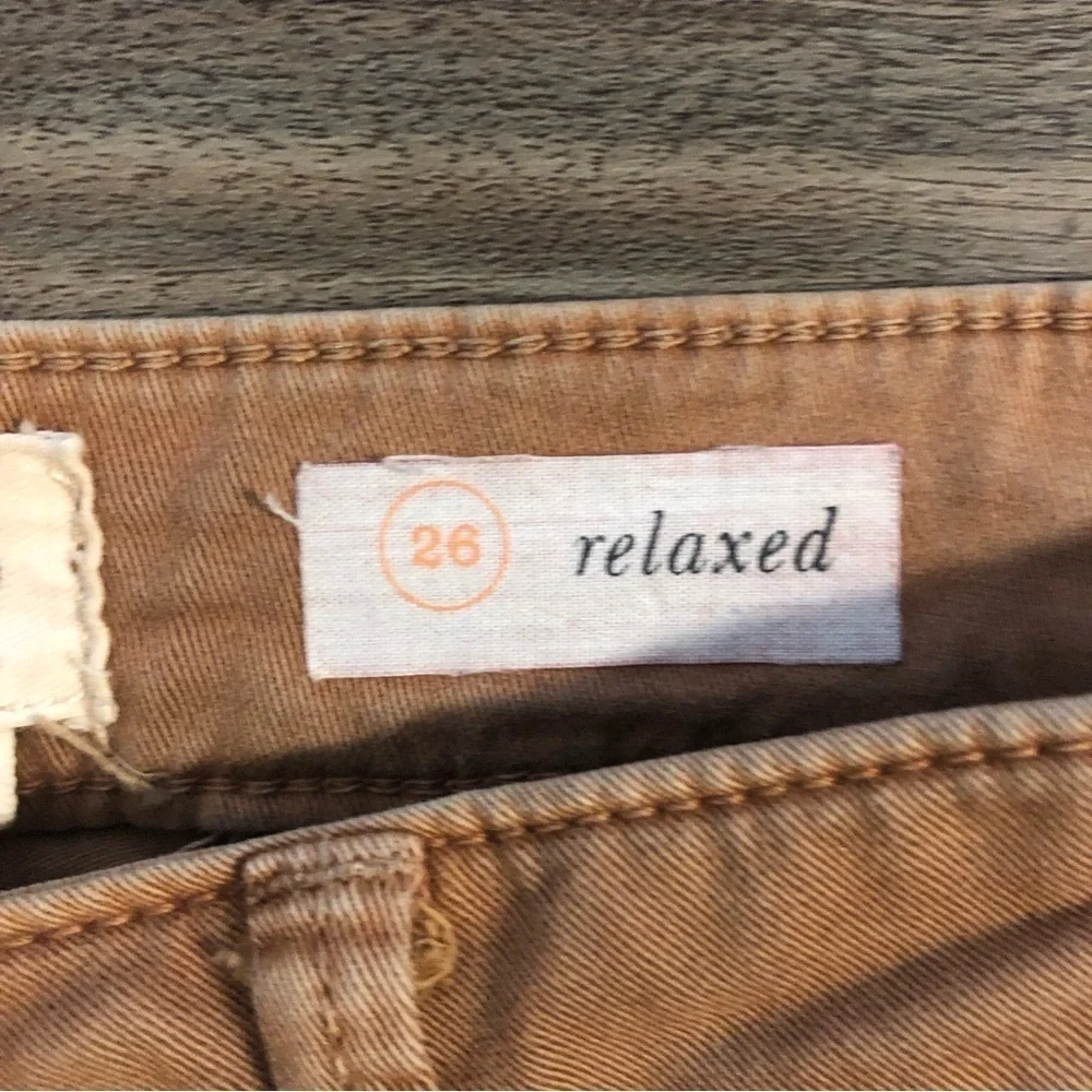 Chno by Anthropologie Pants Women's 26 Relaxed Side Stripe